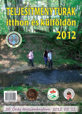 Teljesítménytúra Naptár címlap 2012